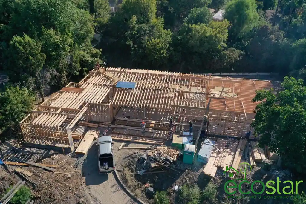Residential roofing project by EcoStar Remodeling & Construction