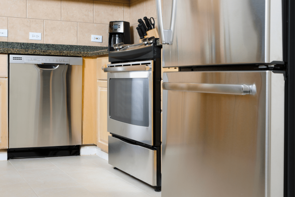 Stainless Steel Appliances as a Practical Kitchen Remodeling Idea