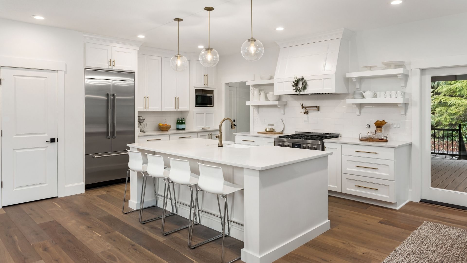 White Minimalist Kitchen