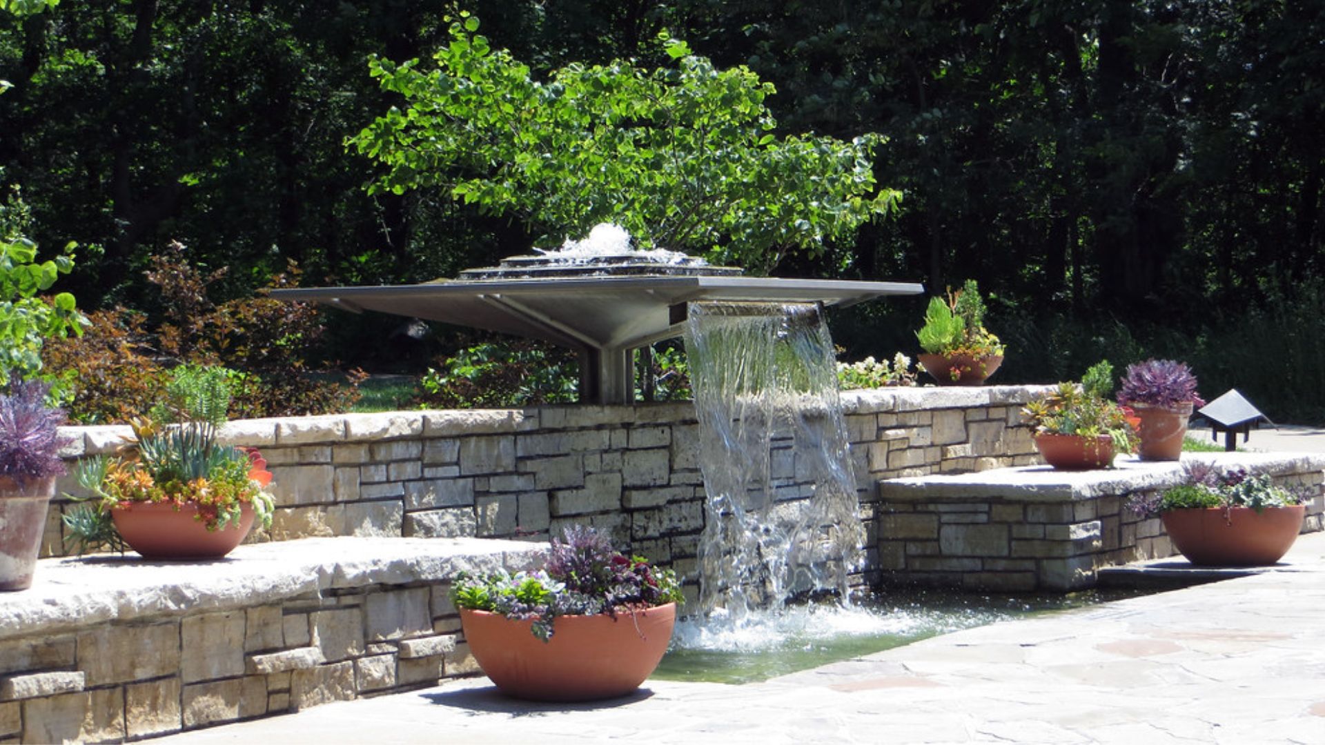 Backyard Water Fountain