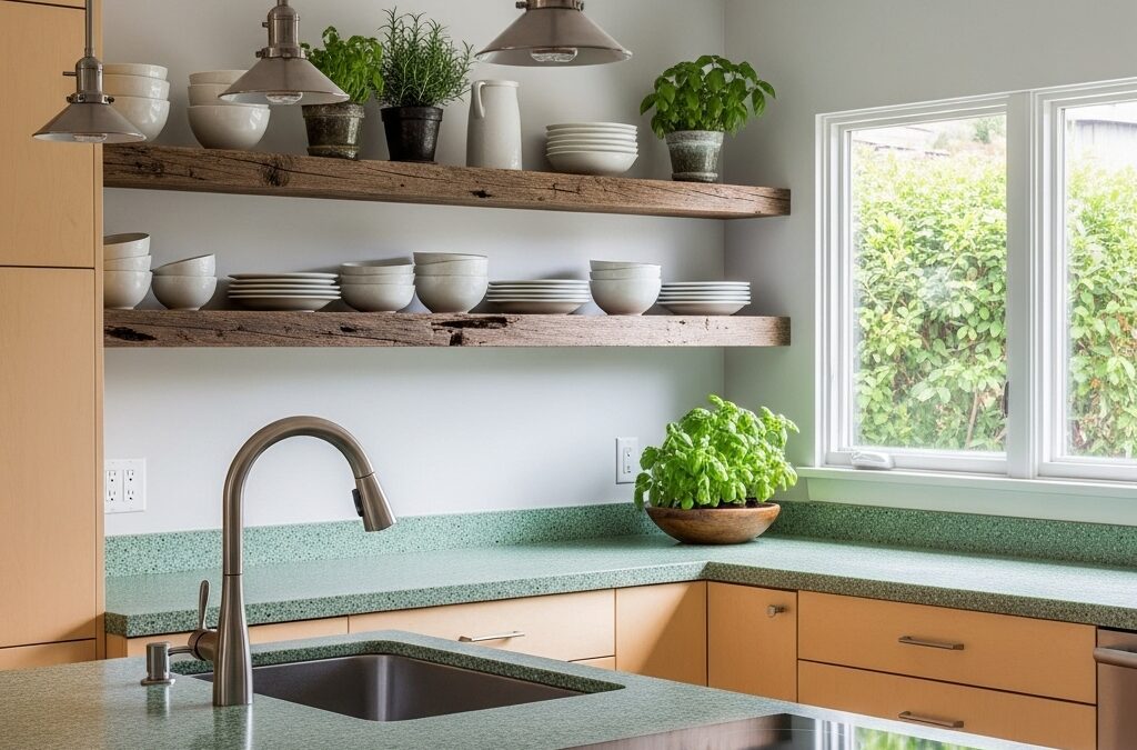 Kitchen Remodeling with Low Environmental Impact in Encino, California