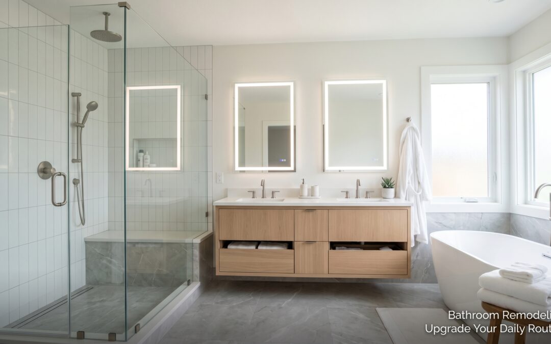Bathroom Remodeling Designed to Upgrade Your Daily Routine