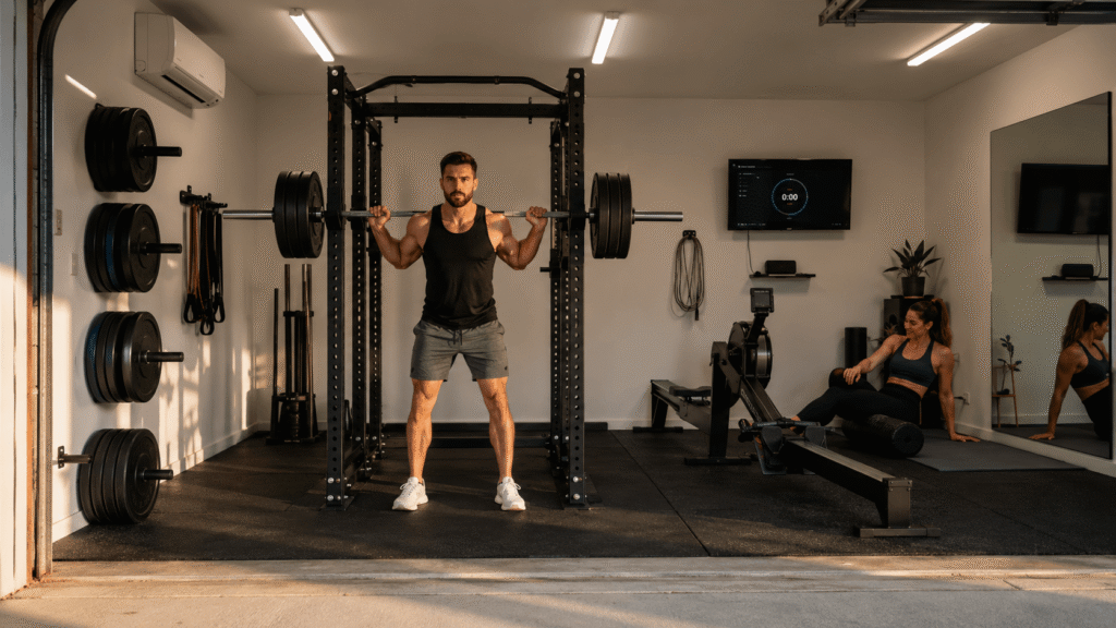 Garage gym flooring ideas