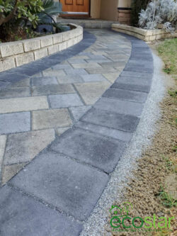 Walking Path from Home Remodeling Project